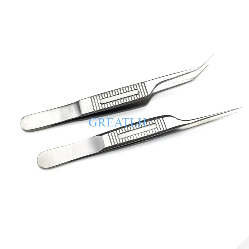 

0.4mm Fue Hair Transplant Forceps tweezer Clip for hair implant FUE beard eyelash implanter tweezer
