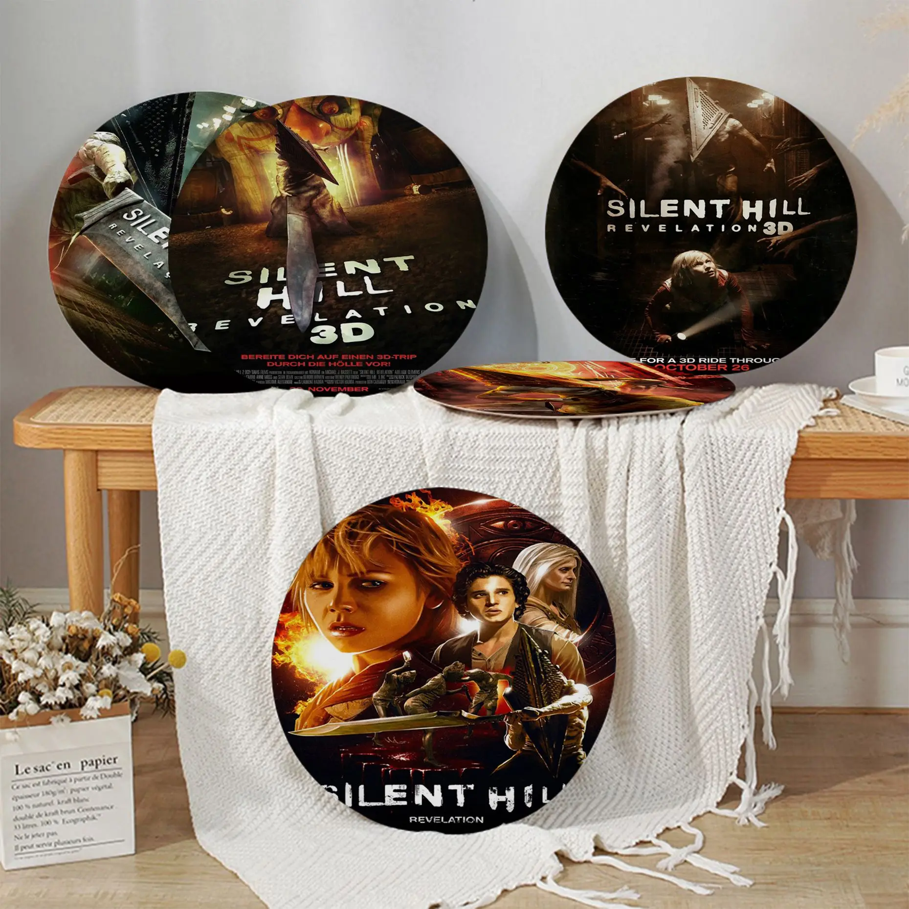 

Silent Hill Four Seasons Sofa Mat Dining Room Table Chair Cushions Unisex Fashion Anti-slip Chair Mat Pad