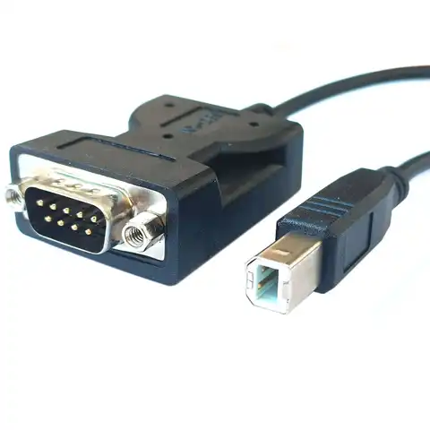 Silicon Labs CP210x USB-COM Serial RS232 to USB-B to DB9pin к USB B Male to 9P Dsub Cable