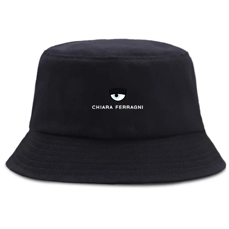 

Hot Ferragnies Eyes Chiara Buckets Hat Unisex Cotton Foldable Fishing Hiking Cap Outdoor Beach Fisherman Kids Hats Bob Panama