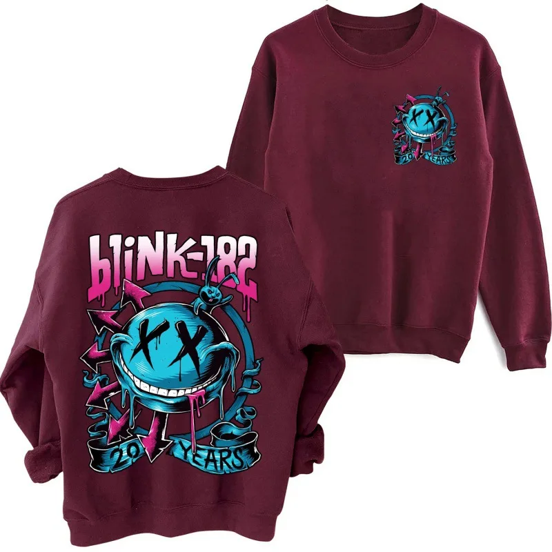 2024 тренд высокого качества Свитшот Blink 182 One More A Time Man_yyth