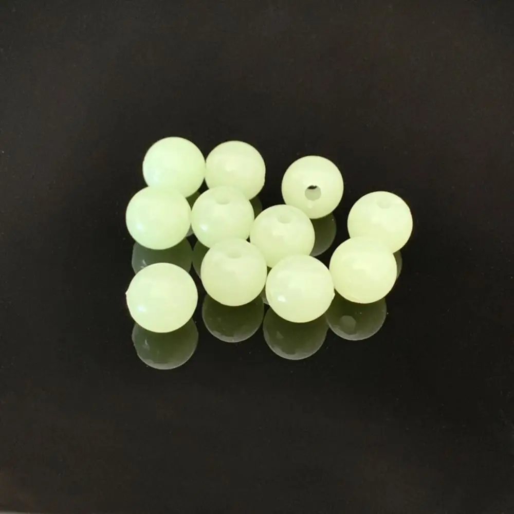 

170pcs/set Stoppers Fishing Soft Floats Beads Hot Floating Plastic Glowing Balls Glow Luminous Hard Rubber Sea fishing