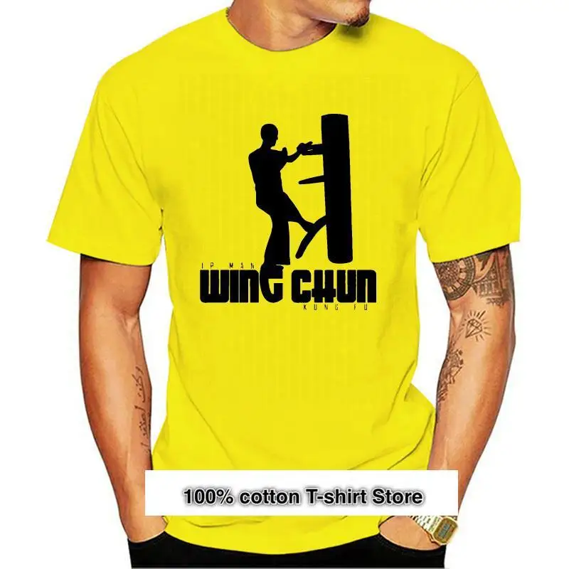 

Camisetas de moda para hombre y mujer, Camisa de algodón con estampado divertido, de Wing Chun, Ip, Unisex, men2021