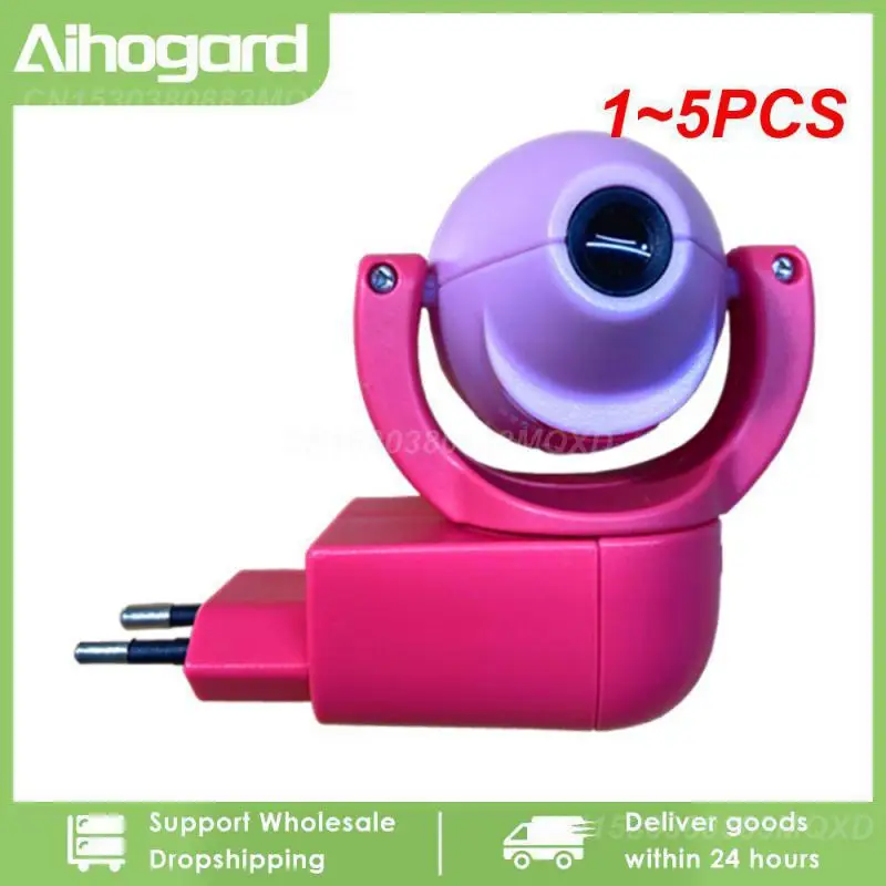 

1~5PCS Rotatable 3D Night Light LED Projector 6 images EU plug Night Light Lamp for Kids Children Baby Bedroom Decoration