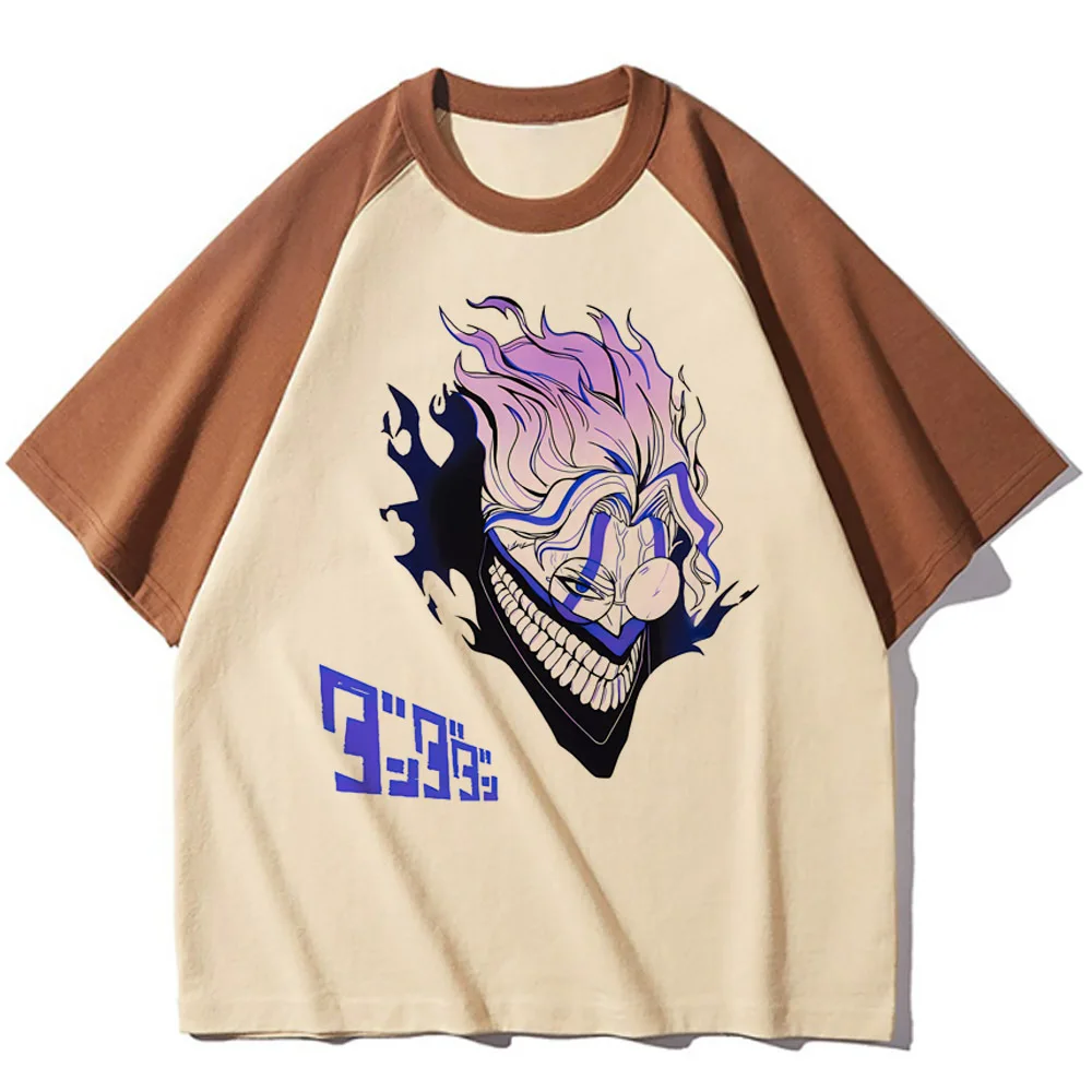 Dandadan Okarun Anime tshirt women Colorful Graphic Retro Punk Vintage 80s shirt Classic aesthetic Y2k anime