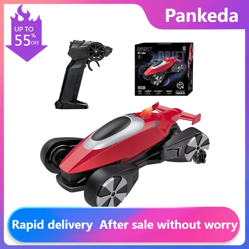 

Stunt Car Toy RC Drift Remote Control Car 2.4G360 degree Drift rotating Competitive toy car Boys children's favorite racing gift