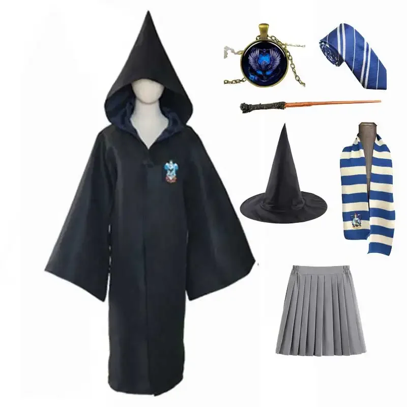 Женская школьная униформа в стиле волшебника и ведьмастера для женщин девушек