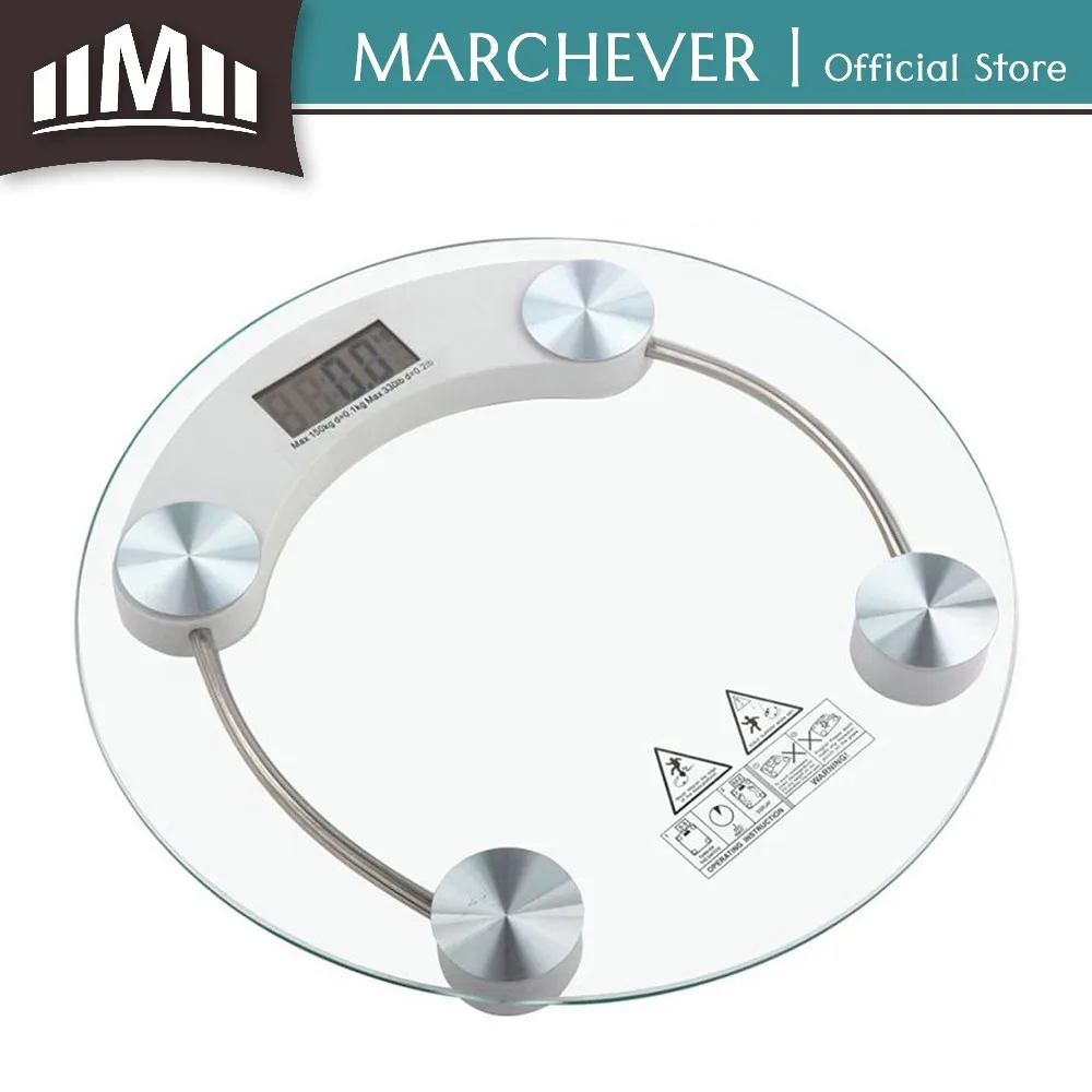 

Digital LCD Tempered Glass Weight Scale 28 cm / 33 cm