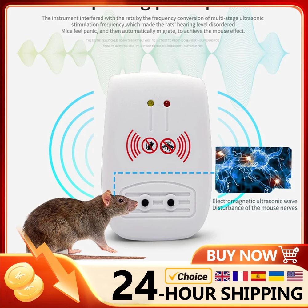 

Ультразвуковой отпугиватель комаров и мышей