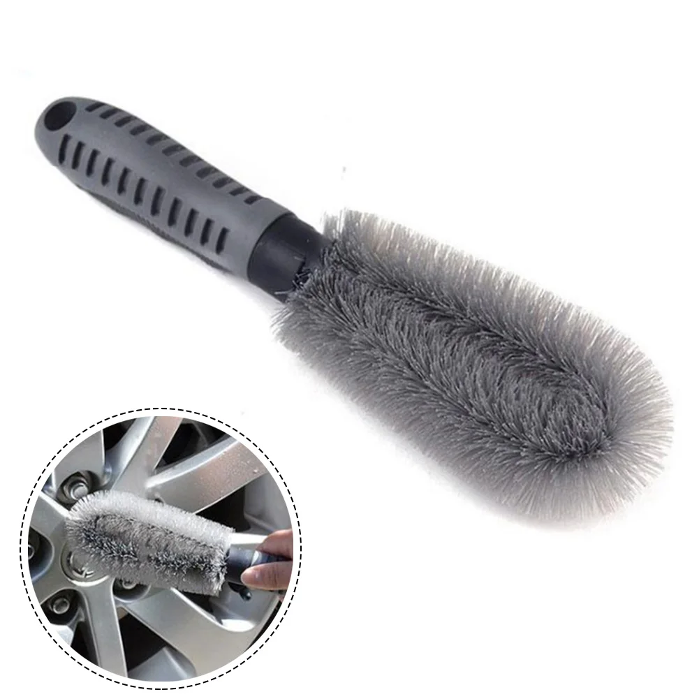 

1 PCS Car Wheel Tire Hair Brushes Tire Wheel Brush Long Handle Water Brush Cleaning Rim Wash Cleanning Tools
