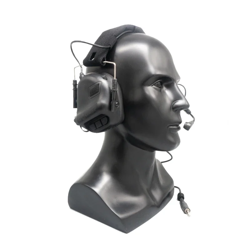 Гарнитура Taktis M32 Penutup Telinga бербербуру с микрофоном усилителем Suara Mendukung Komunikasi PTT