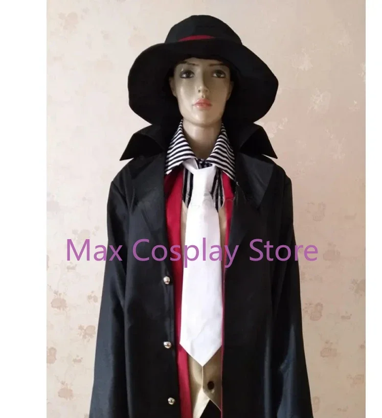 Max Cos Assassination Classroom Karma Akabane Nagisa Shiota Черно-белое пальто Косплей Костюм Хэллоуин