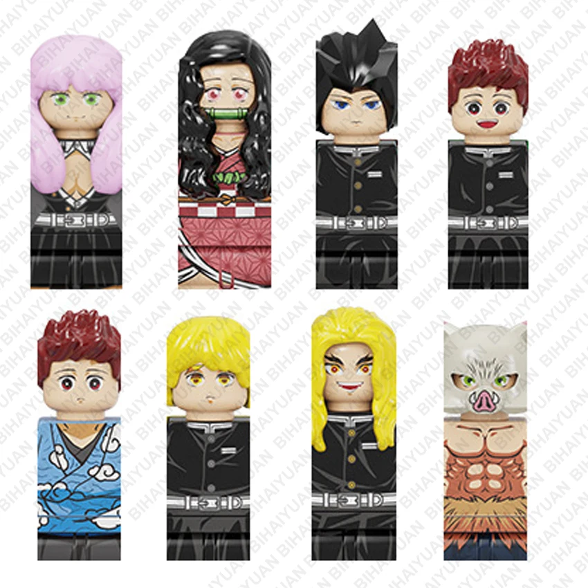 

8 шт., Детский конструктор «рассекающий демонов»