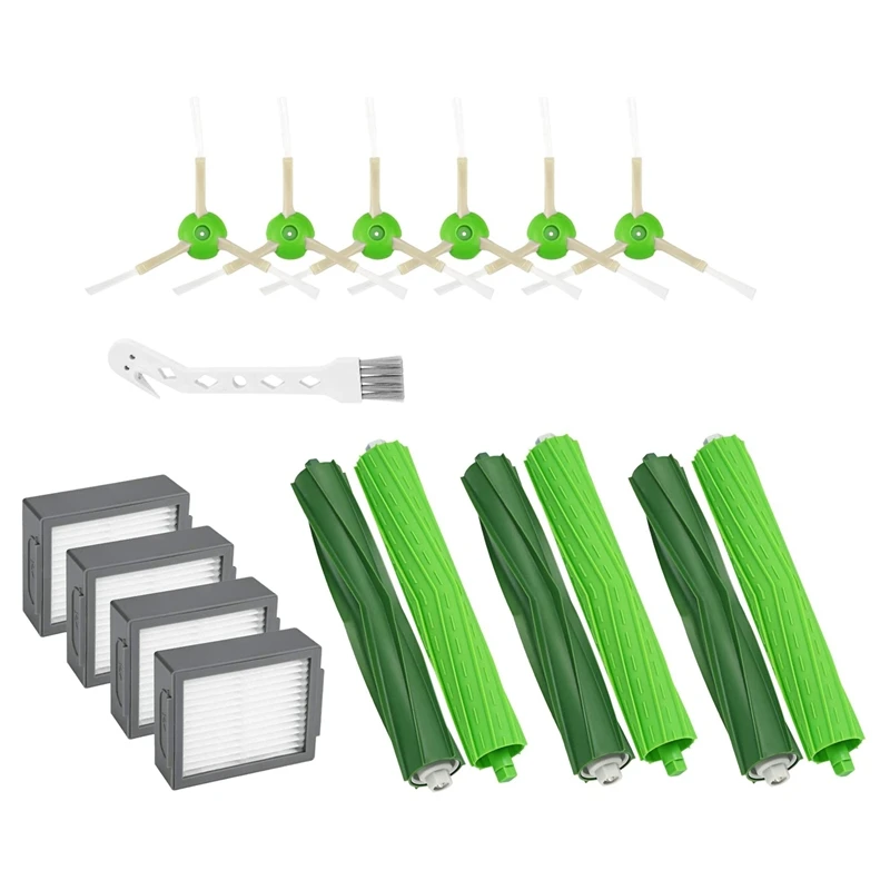 

Сменный комплект основной щетки для IRobot Roomba I Series I7 + I7 Plus E5 E6, аксессуары для робототехники, пылесосов