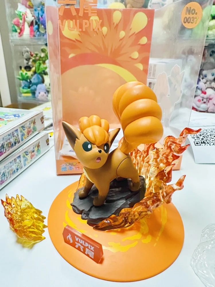 Официальные мини-фигурки Funism Pokemon: Снорлакс, Вульпикс, Тандемаус – декор для рабочего стола, аниме-статуэтки, игрушки для фанатов (art.: 3920d94996547) - 3920d94996547