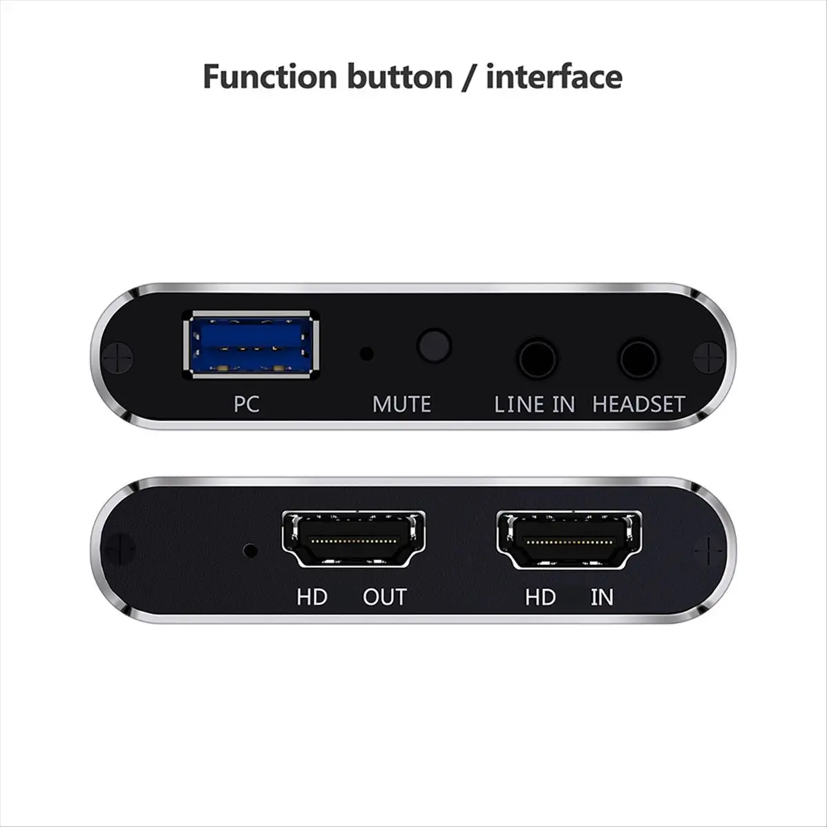 Фото Можно приобрести HDMI-совместимую карту видеозахвата 4K 60Hz с интерфейсом USB3.0 UVC YUY2 для записи игрового видео и прямой трансляции. №2