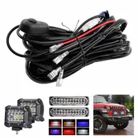 180W 12V 40A Relay Harness Kit Wire On-Off Switch Remote Controller Wiring For LED Fog Light HID Work Lamps Bar Driving Lighting