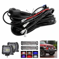 180w 12v 40a relay harness kit wire on off switch remote controller wiring for led fog light hid work lamps bar driving lighting