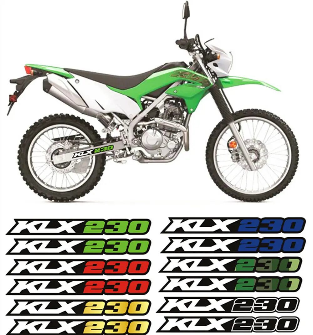 

For KAWASAKI KLX 230 KLX230R KLX230S 2020 2021 2022 Motorcycle Accessorie SwingArm Air Box Decorate Decals Reflection Stickers