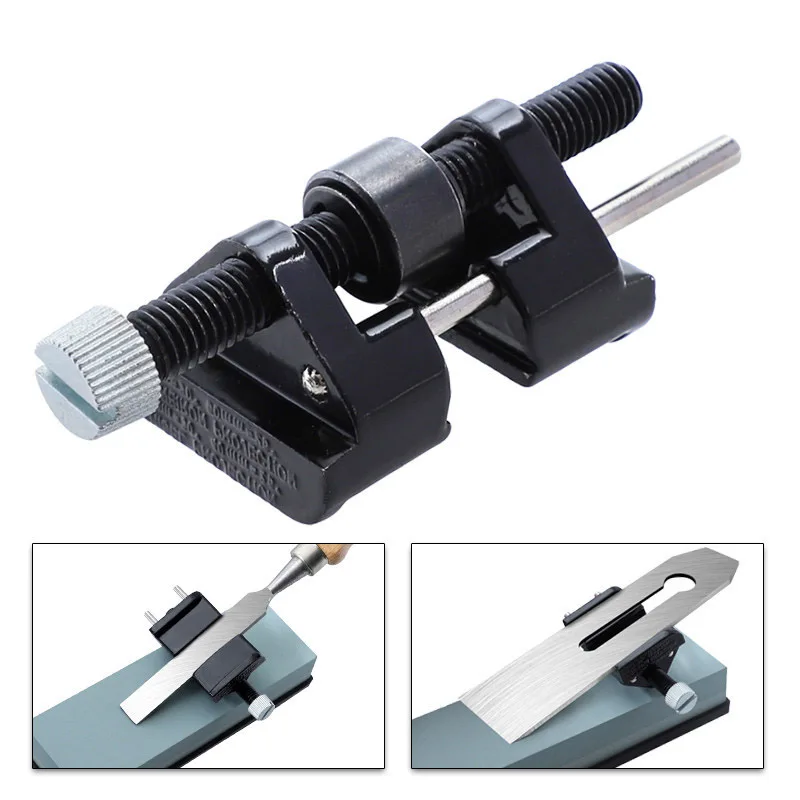 Honing Guide Jig Chisel Blade Graver Wood Chisel Sharpening Jig Knife Sharpener Wood Work Bevel Angle Sharpener Abrasive Tools