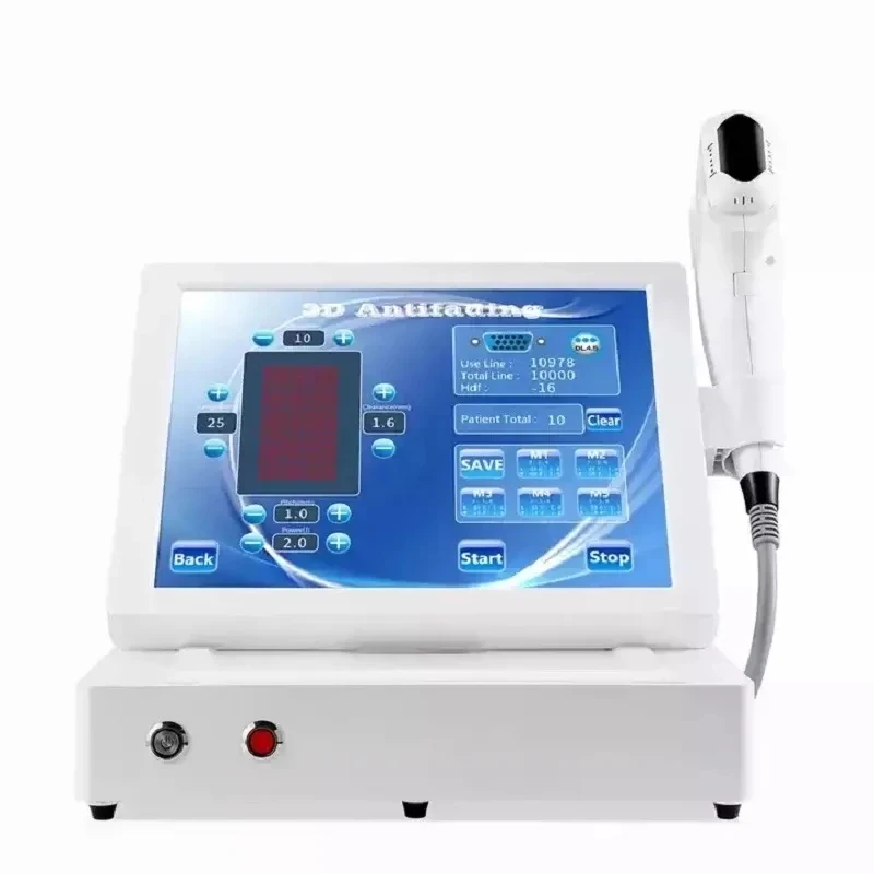 

2023 New technology face lift Portable Anti-wrinkle 3D Hiifu skin rejuvenation machine