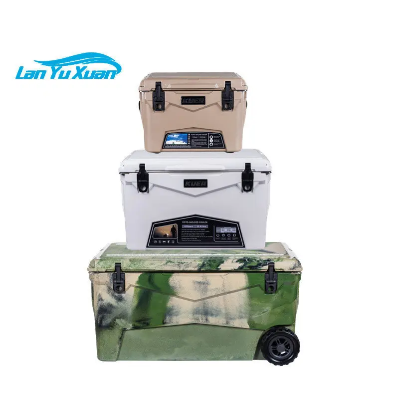 

Shipping from US boats ships parts equipment,35qt China LLDPE plastic rotomold fishing coolers box