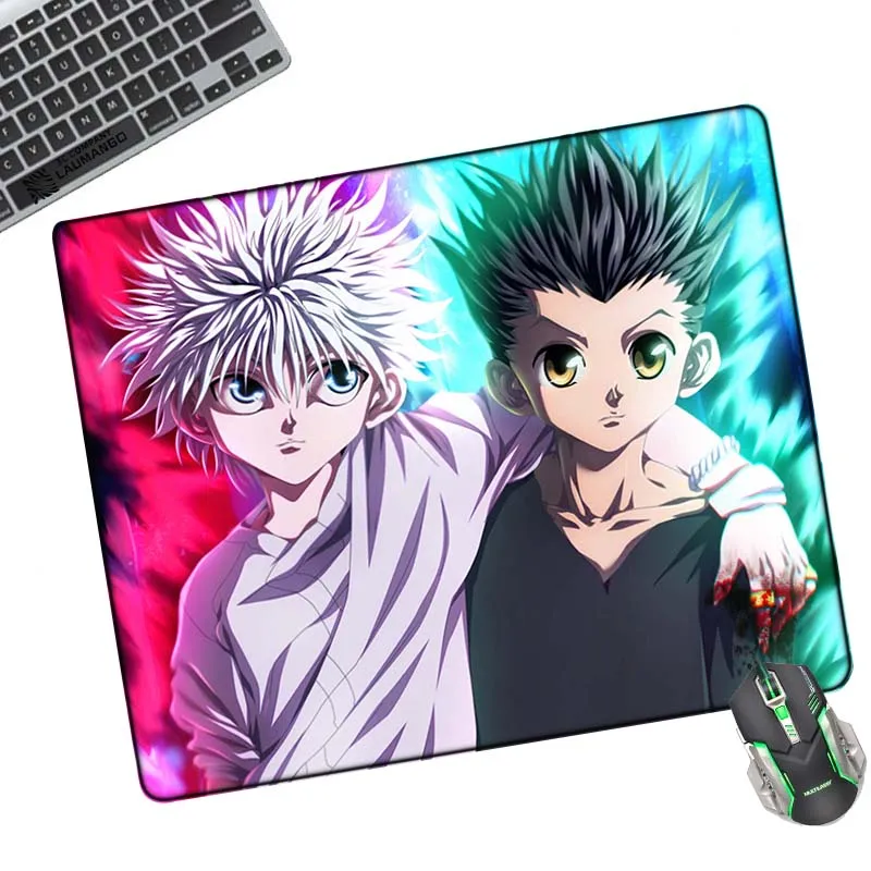 

ПК, игровой компьютер, геймерская девушка, маленький симпатичный коврик для клавиатуры, коврики, резиновый коврик для мыши, Hunter X, мультяшный...