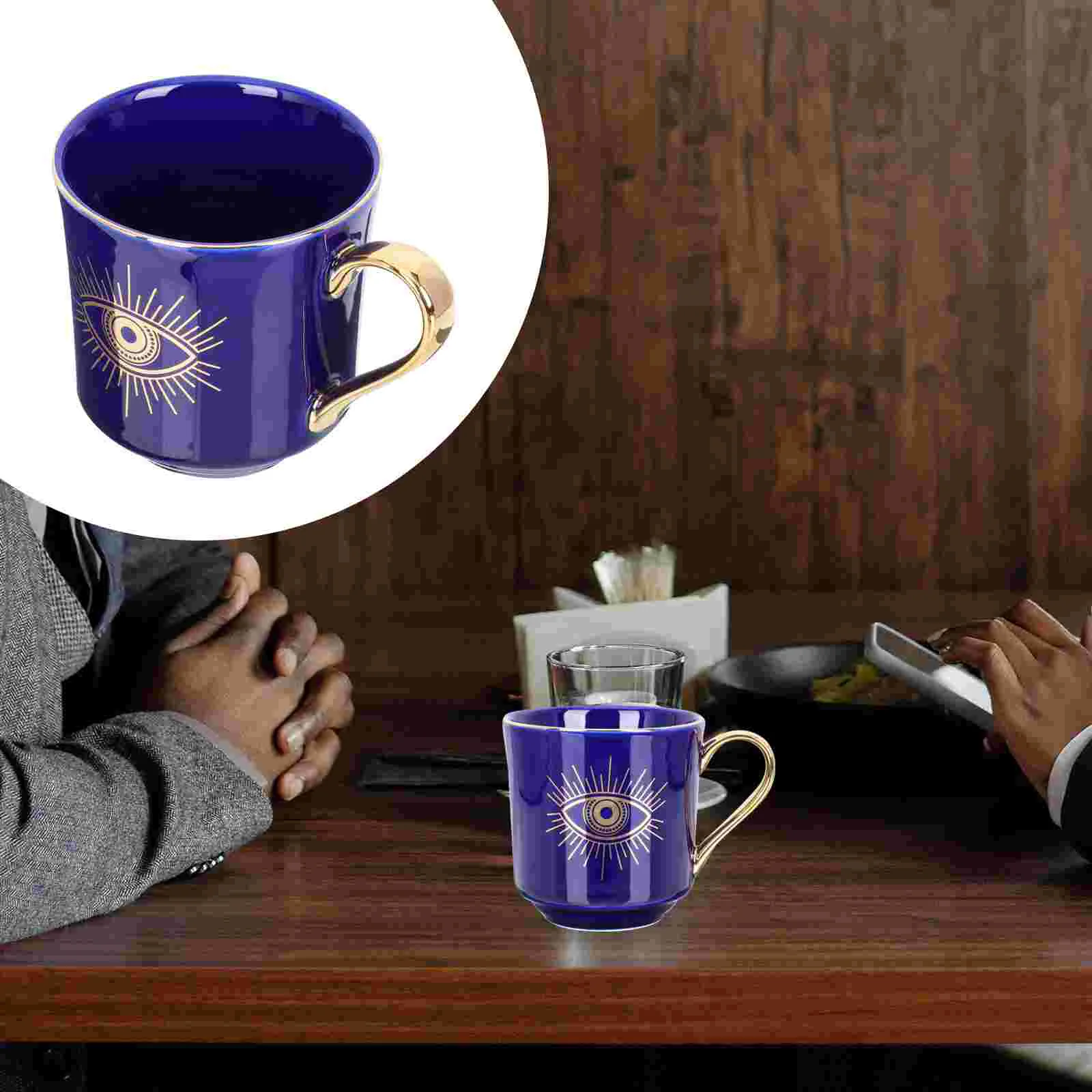 

Mug Cup Coffee Ceramic Tea Water Christmasevil Drinking Latte Cups Espresso Mugs Giftseye Eyes Cappuccino Specialty Cute