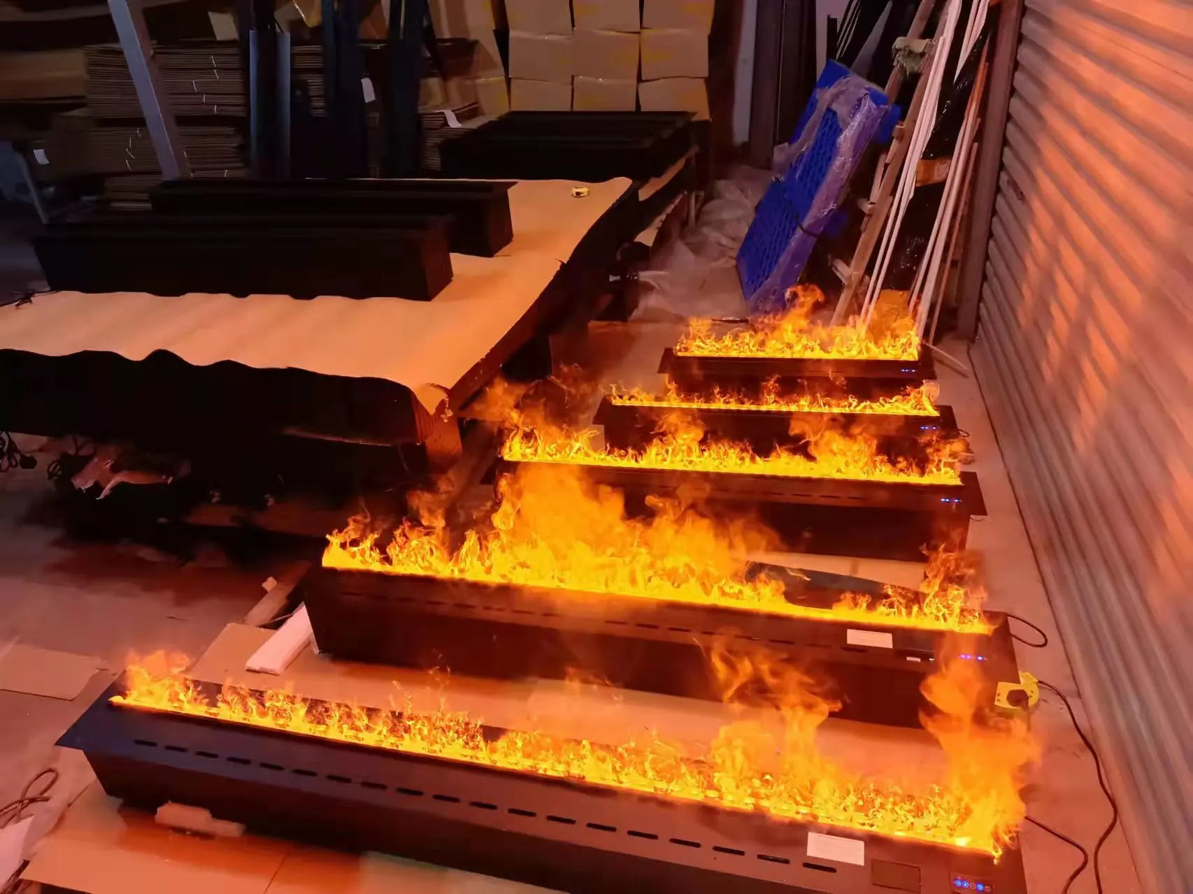 Бесплатная доставка заводская цена в Россию электрический камин с 3D подачей воды