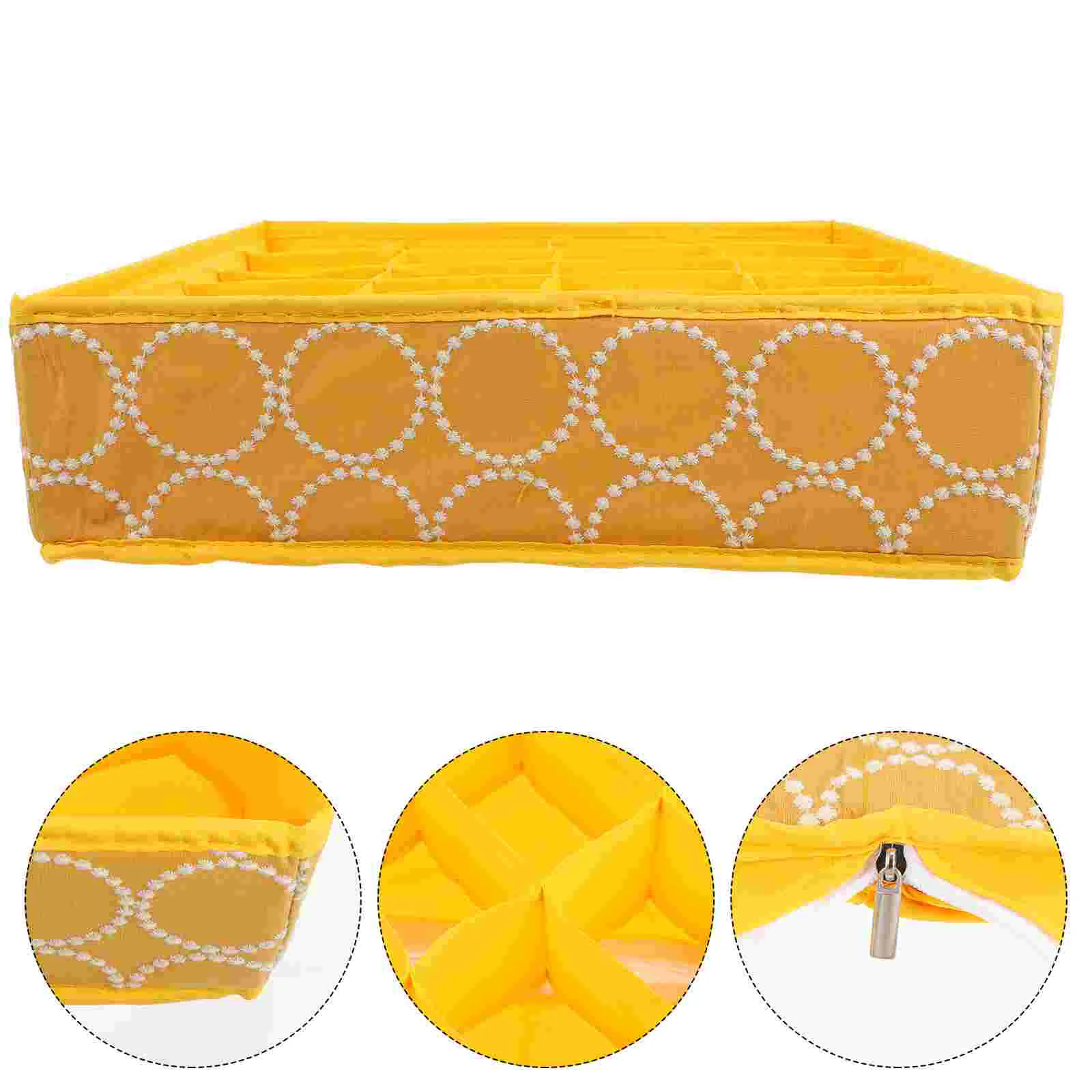 

Drawer Closet Organizer Organizers Storage Clothing Organization Box Clothes Boxes Organiser Sock Ties Cell Divider Cabinet