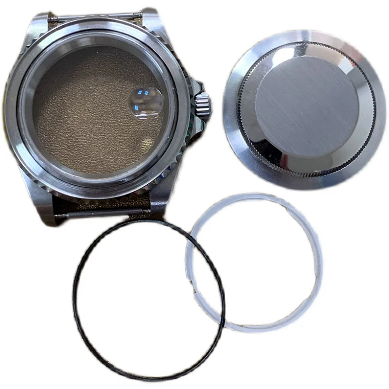 42mm Watch Case 316L Fine Stainless Steel Case Sapphire Glass Fit Japan Miyota 8215,8205 Movement Modification Watch Case