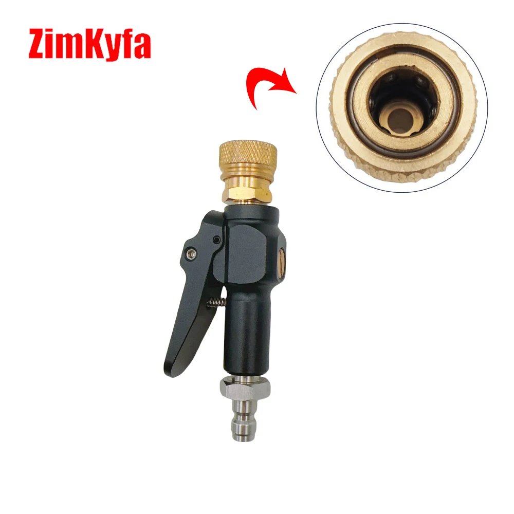 Новый черный адаптер для быстрого заполнения 300 бар