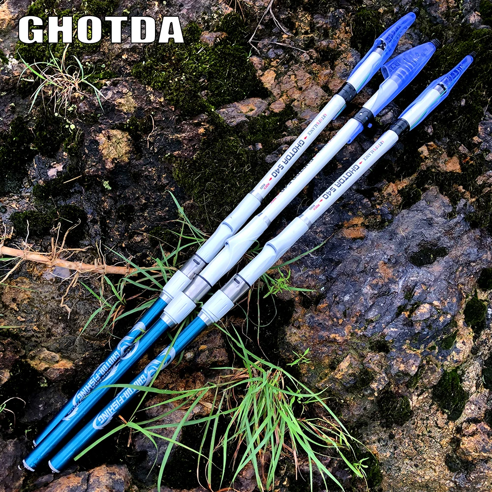 Ультралегкая супержесткая Удочка Ghotda удочка для ловли карпа 3 6 м 4 5