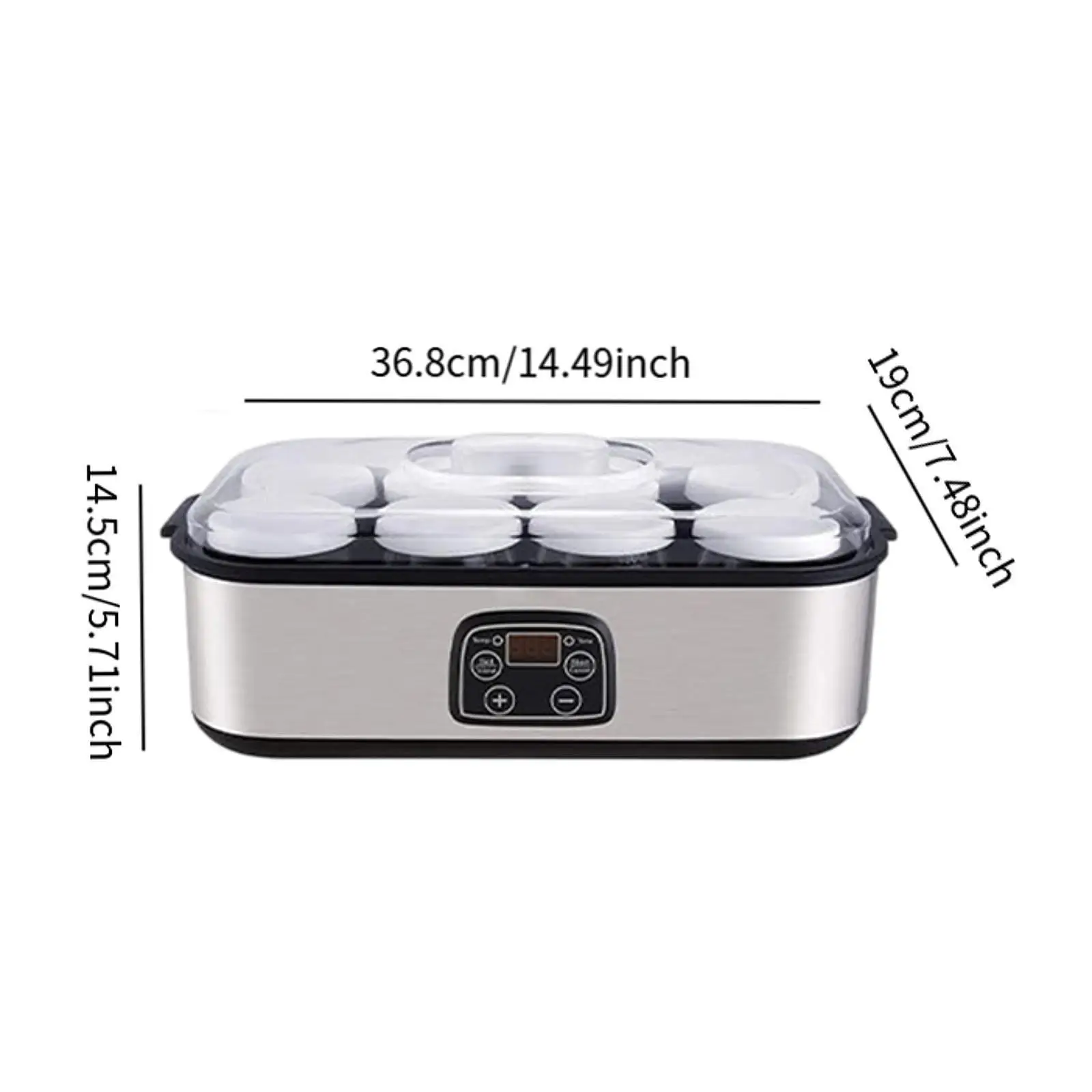 Yogurt Maker,Automatic Yogurt Maker,Compact Kitchen Appliance,DIY Tool with 8