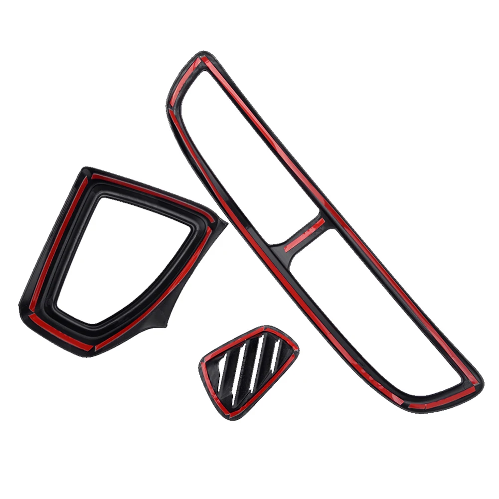 Консоль из углеродного волокна для приборной панели 5 шт. крышка