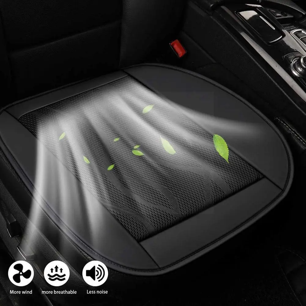 

Новинка, 12 В, охлаждающая наволочка для автомобильной подушки с воздухопроницаемым вентилятором, питание от Usb, встроенный вентилятор охлаж...