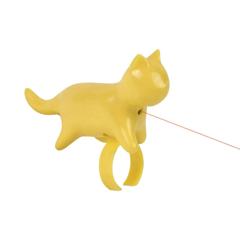 

Mini Cat Dog Fun Pointer Red Light Laser LED Training Torch Pet Toys Cat Shape Finger Light Dog Toy Training Chaser Light Toy