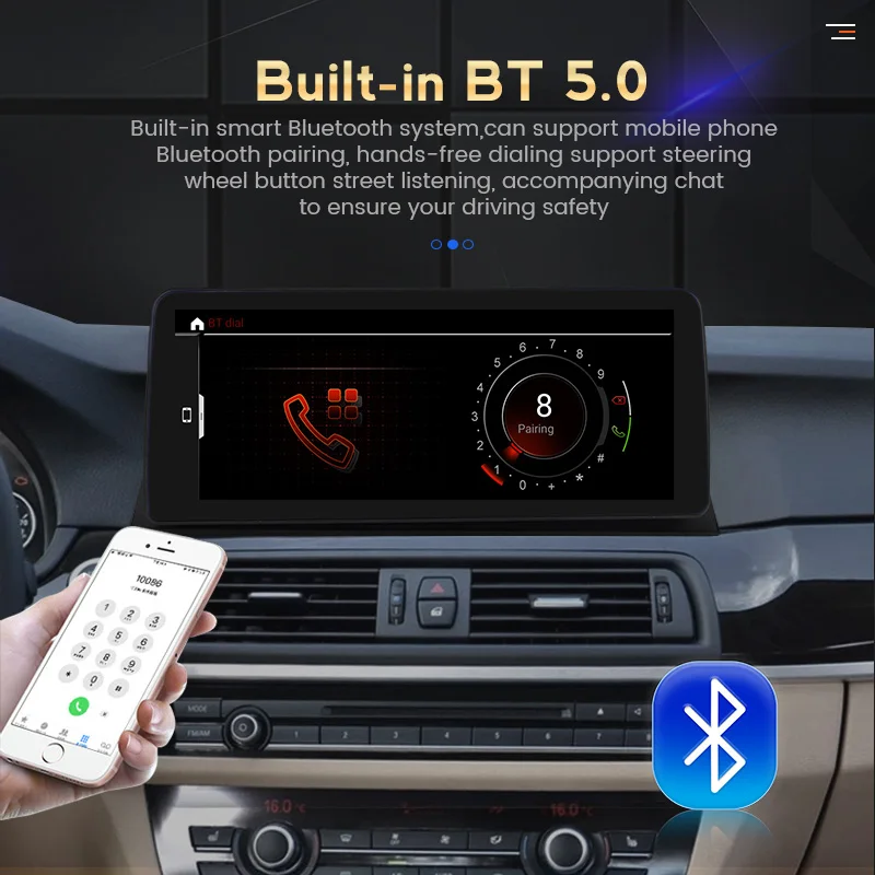 NaviFly синий антибликовый экран Android 11 0 Carplay автомобильный DVD GPS навигация для BMW 5