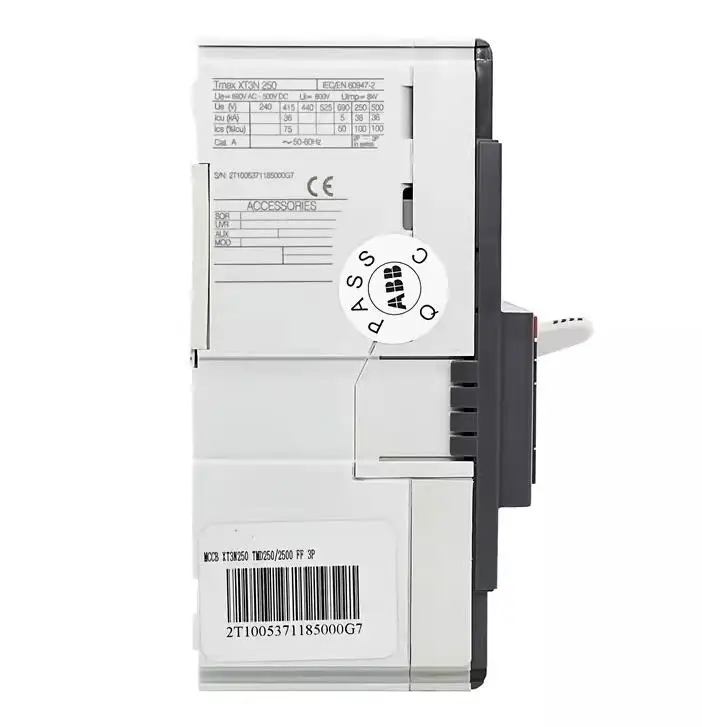 Оригинальный трехфазный воздушный выключатель XT3N250 3P автоматический