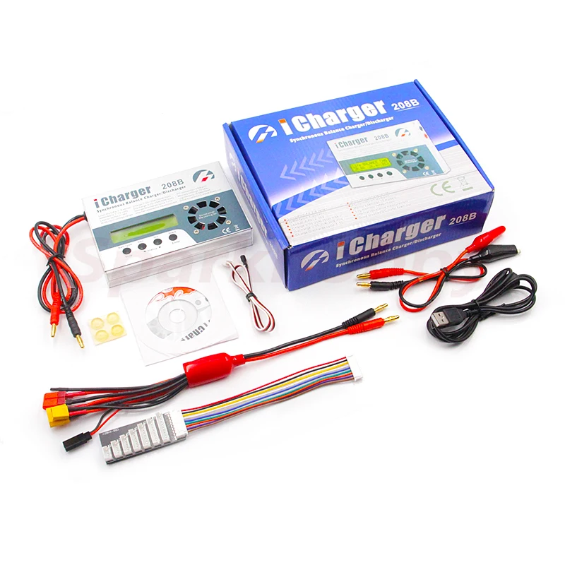 iCharger 208B 350W 20A 1-8S Lipo Smart Synchronous Balance Battery Charger /Discharger Ues on Professional RC Car Model Airplane images - 6