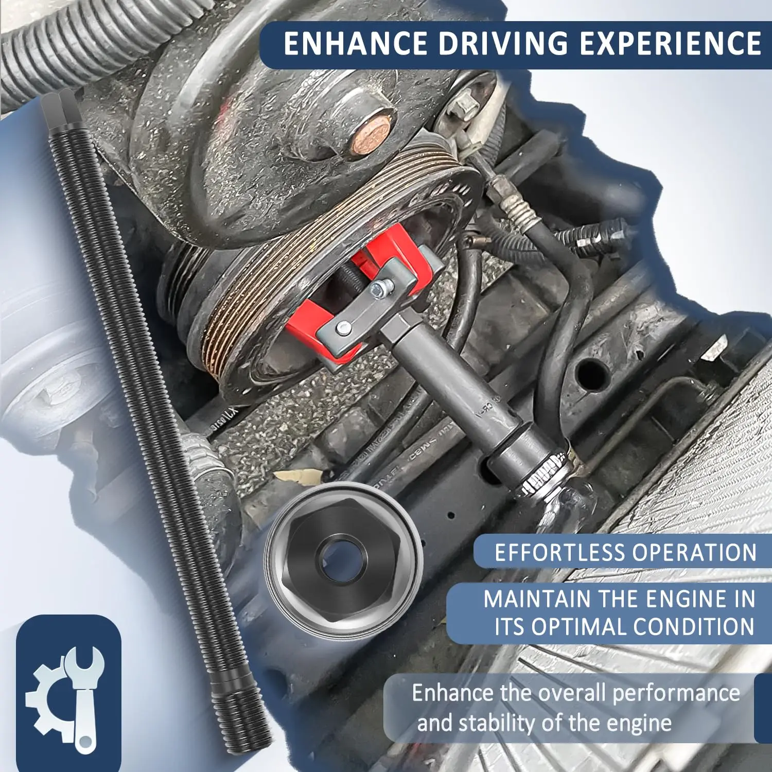 Комплект установщика гармонического балансира LS 15088 для двигателя GM Gen III/IV (LS-Based) V