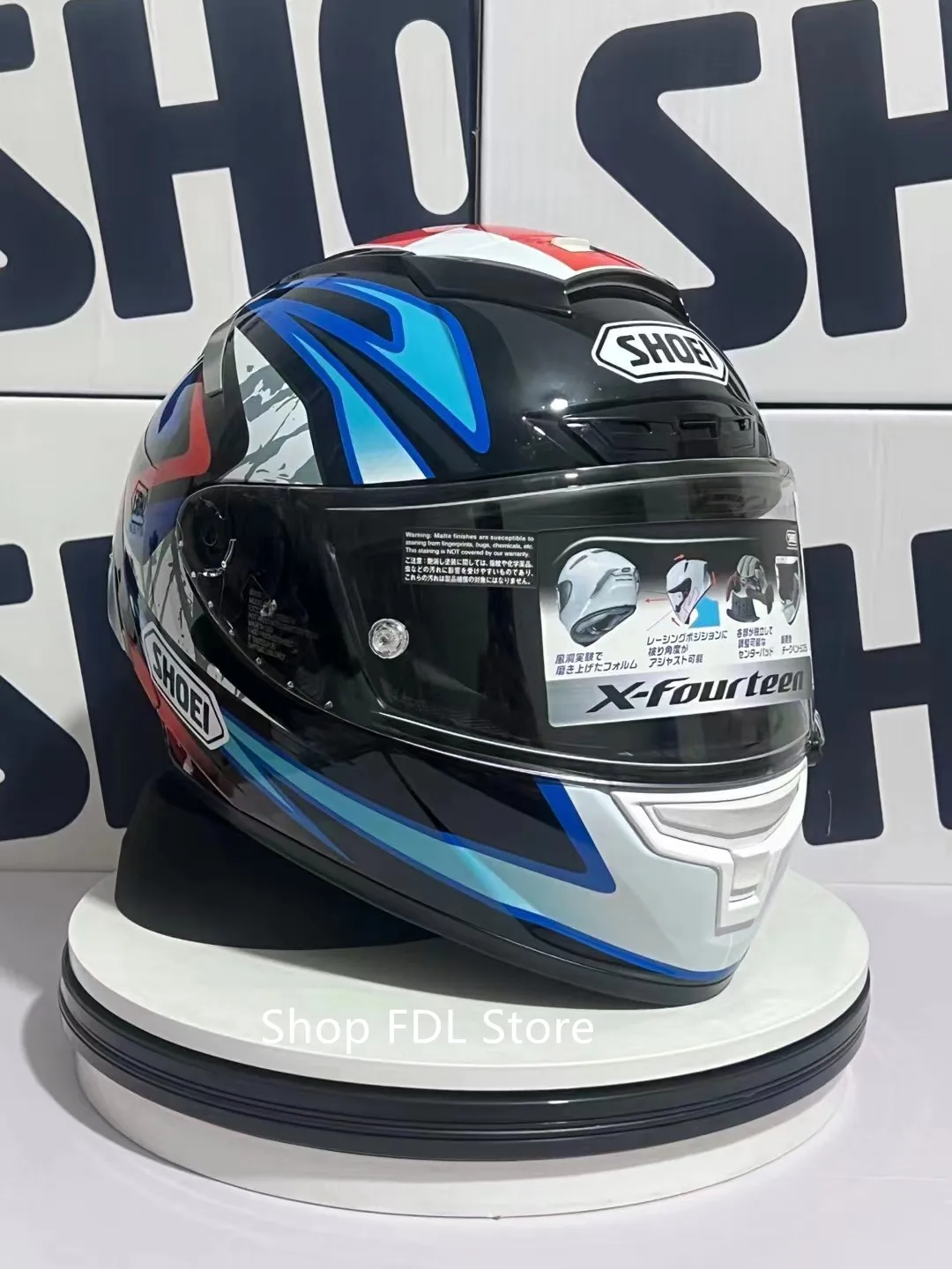 

Шлем Shoei X-Spirit III X14 Bradley 3, противотуманный солнцезащитный шлем для езды на мотоцикле и мотокроссе
