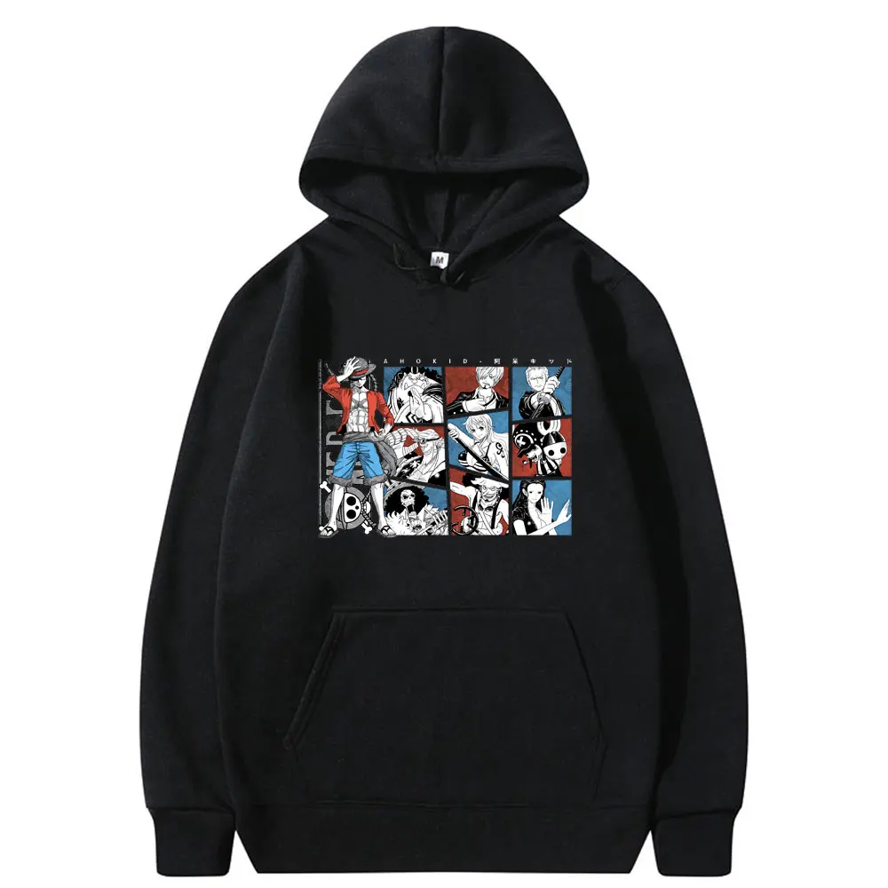 

Japanese Anime One Piece Graphic Print Hoodie Roronoa Zoro Luffy Hoodies Men Women Harajuku Oversize Sweatshirt Man Sweatshirts