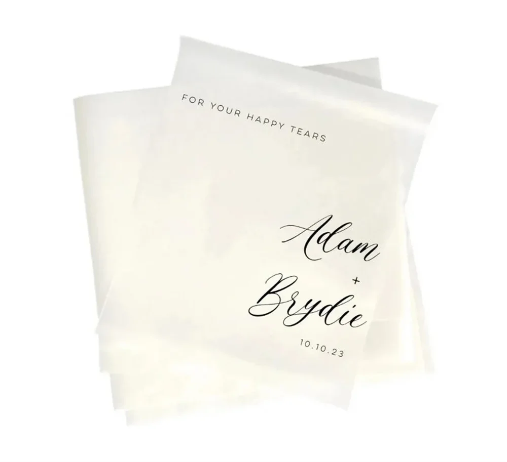 25 шт. салфетки Happy Tears-свадебные салфетки-для ваших счастливых
