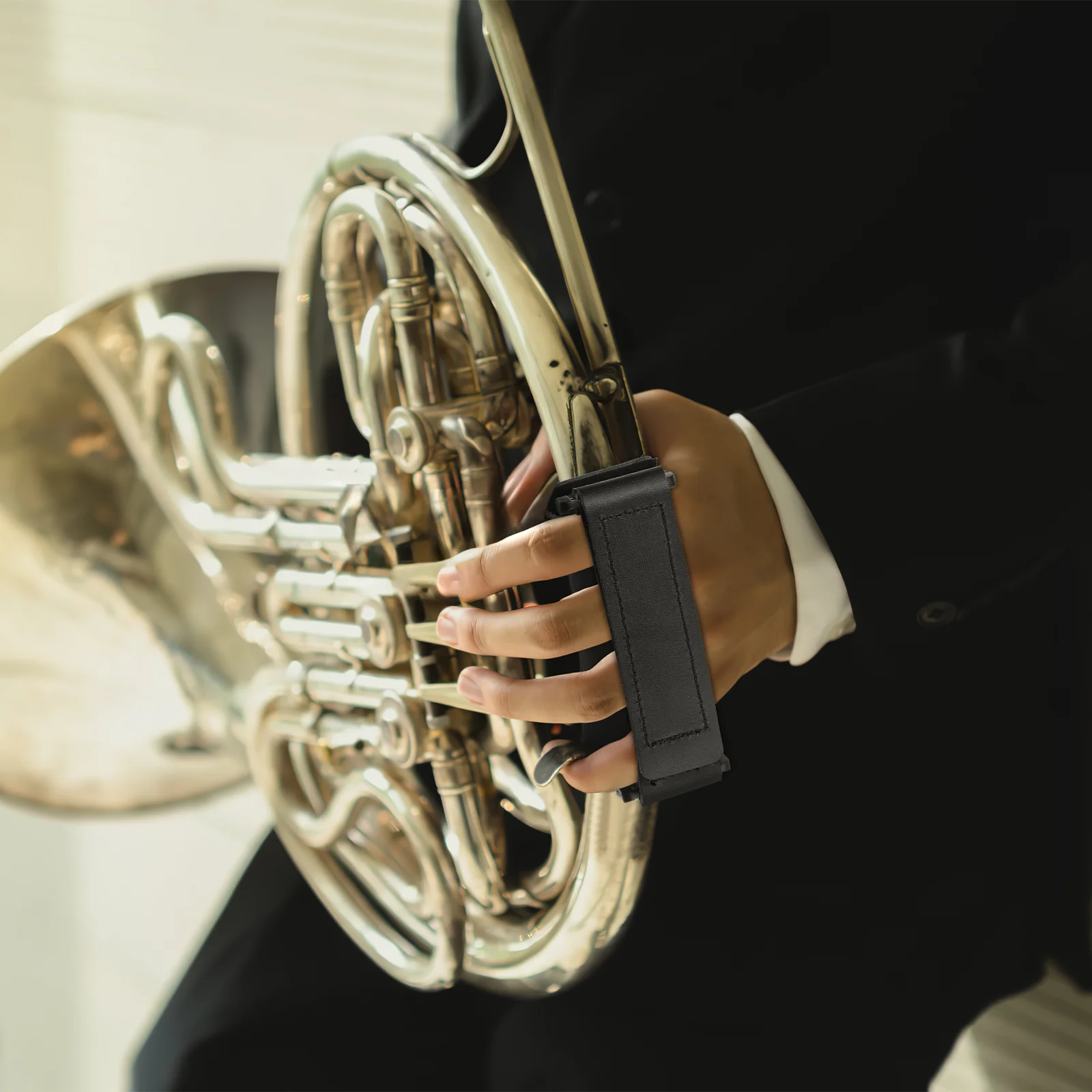 Подставка для рук из валторны защитная накладка износостойкая ручка ремня