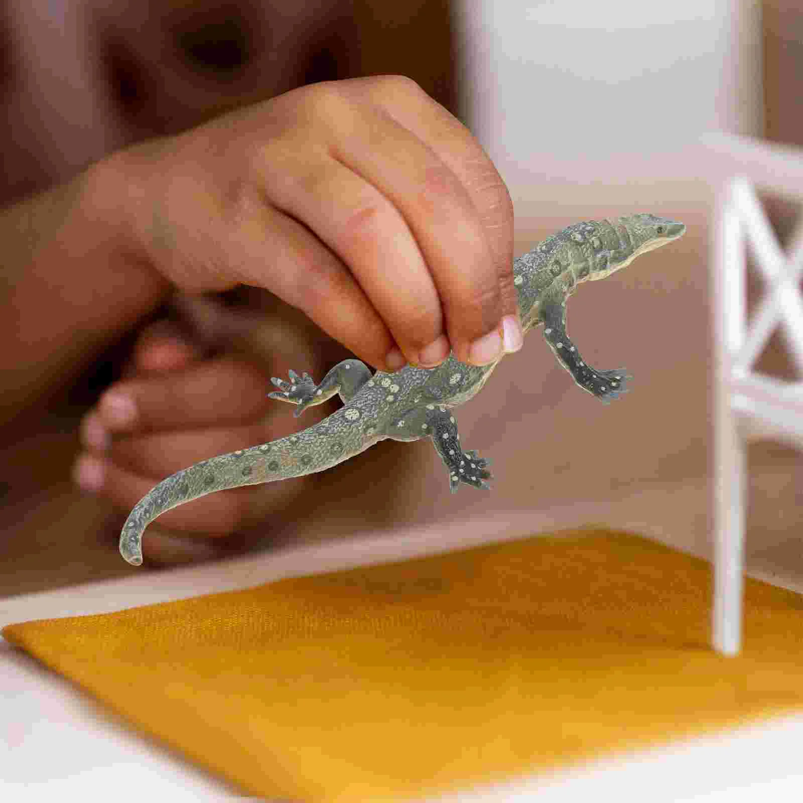 

Kids Toys Artificial Lizard Model Ornament Lifelike Desktop Recognition Animal Decor Child