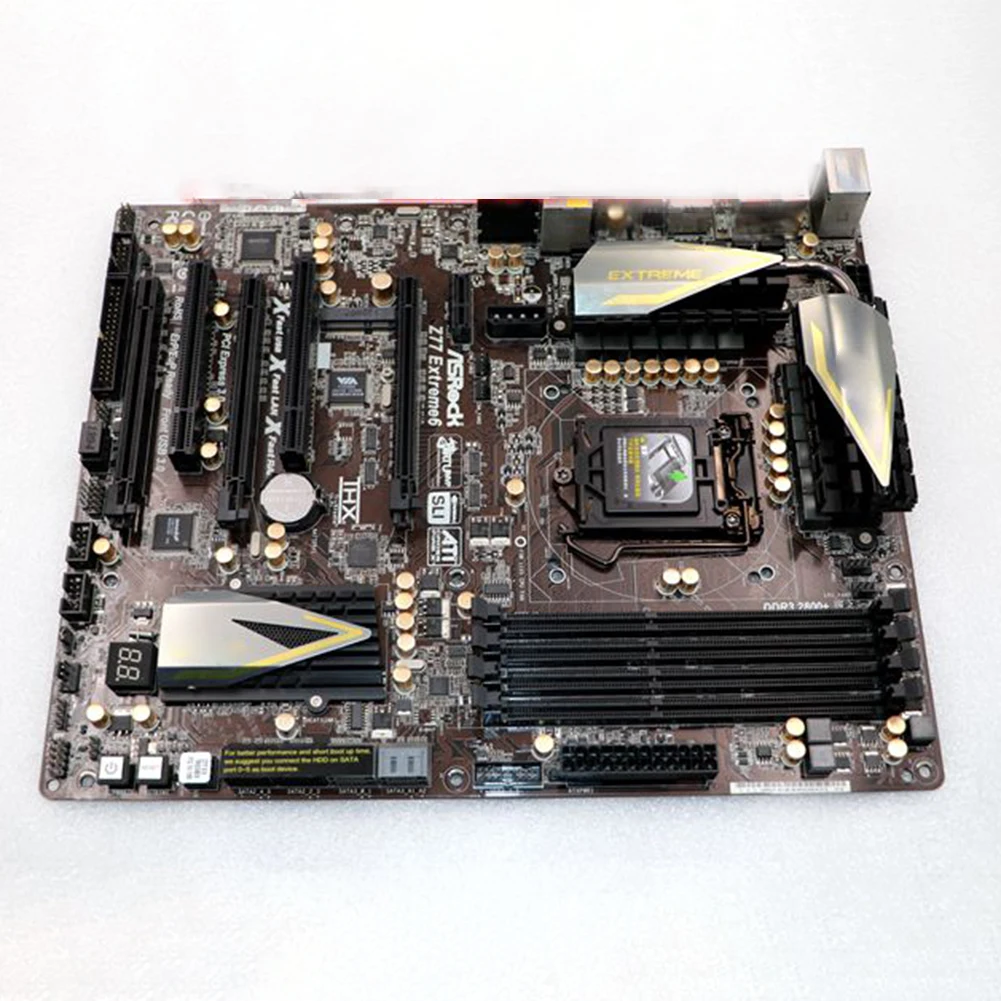 Используется материнская плата для ASRock Z77 extreme me6 DDR3 LGA 1155 32GB ATX |