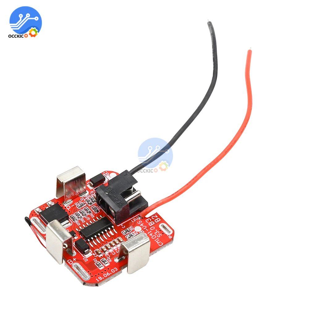 

BMS 4S 16.8V 30A single MOS 18650 Lithium Battery Charging Protection Board Module Li-polymer Battery overcharge protection