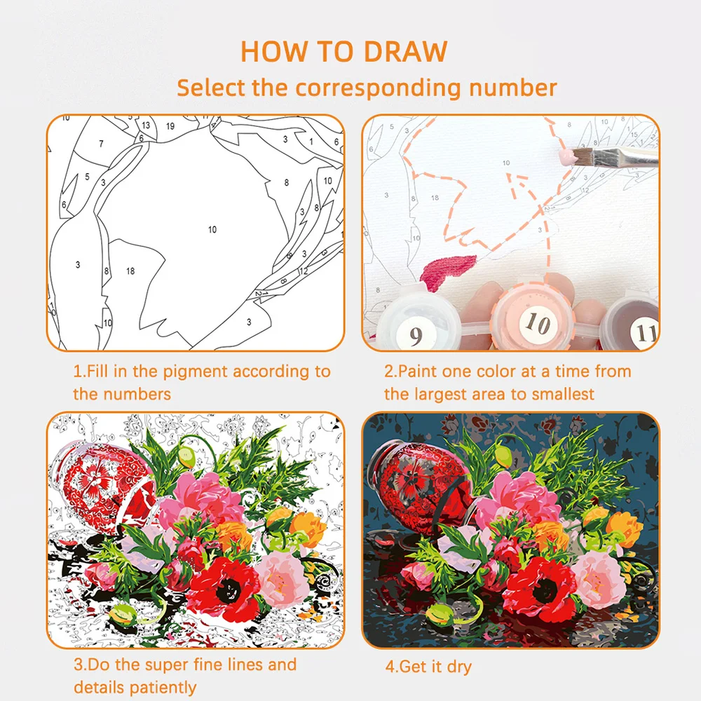 Картина для самостоятельного раскрашивания по номерам девушка с видом на море