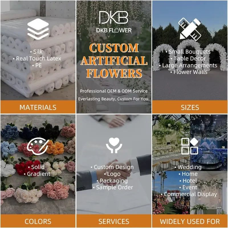 Фото Оптовая продажа: Арка из искусственных цветов DKB ручной работы (зелень и белые розы) для свадеб, мероприятий и декораций №4